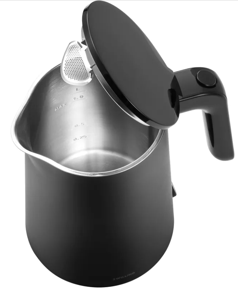 Zwilling, Enfinigy, czajnik elektryczny, czarny, 1l, 53105-001-0