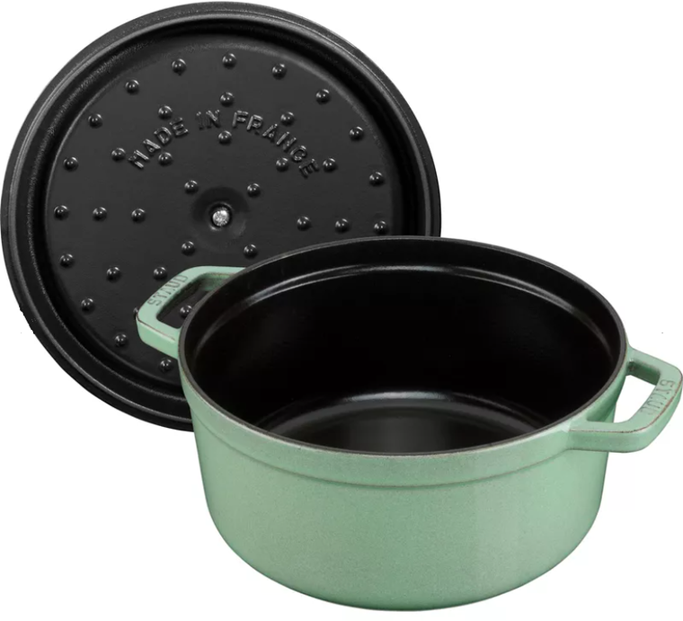 Zwilling, garnek żeliwny, okrągły, STAUB 40508-707-0, miętowy, 6.7l