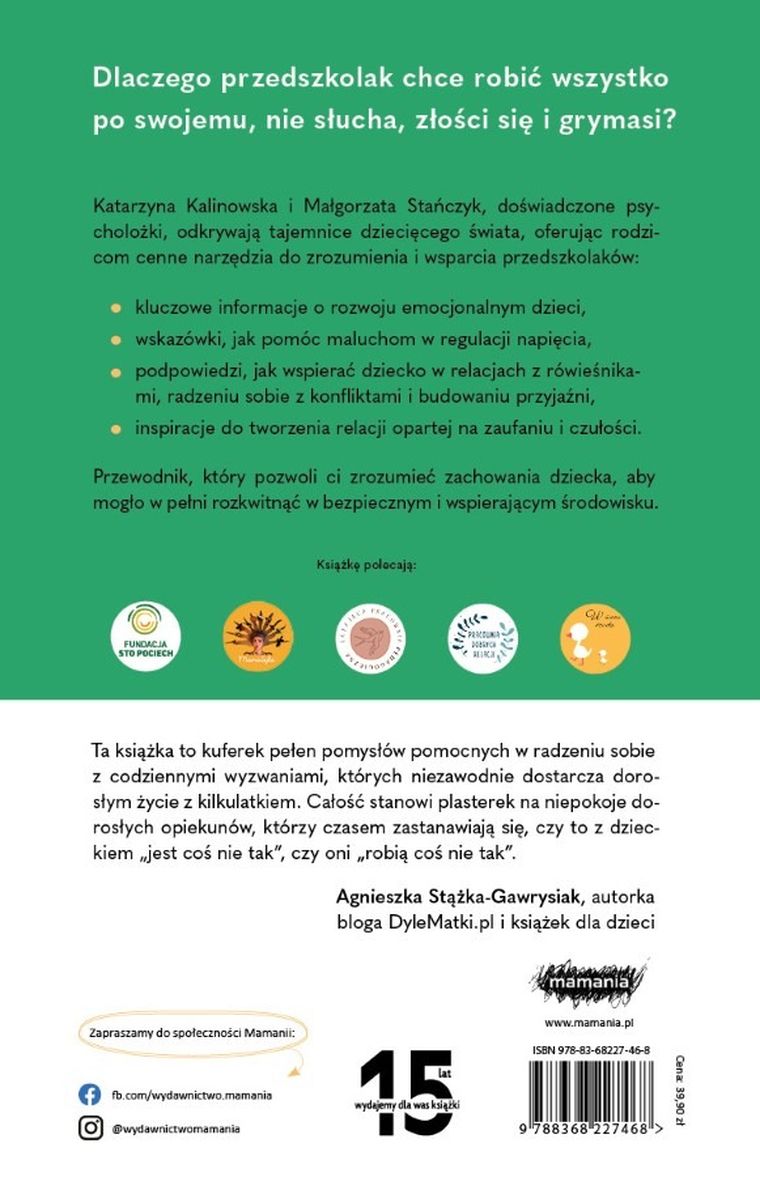 Życie z przedszkolakiem. Rozwój, emocje i relacje dzieci w wieku 3–6 lat