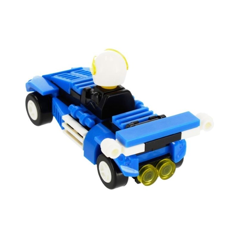 Alleblox, samochód wyścigowy, klocki konstrukcyjne