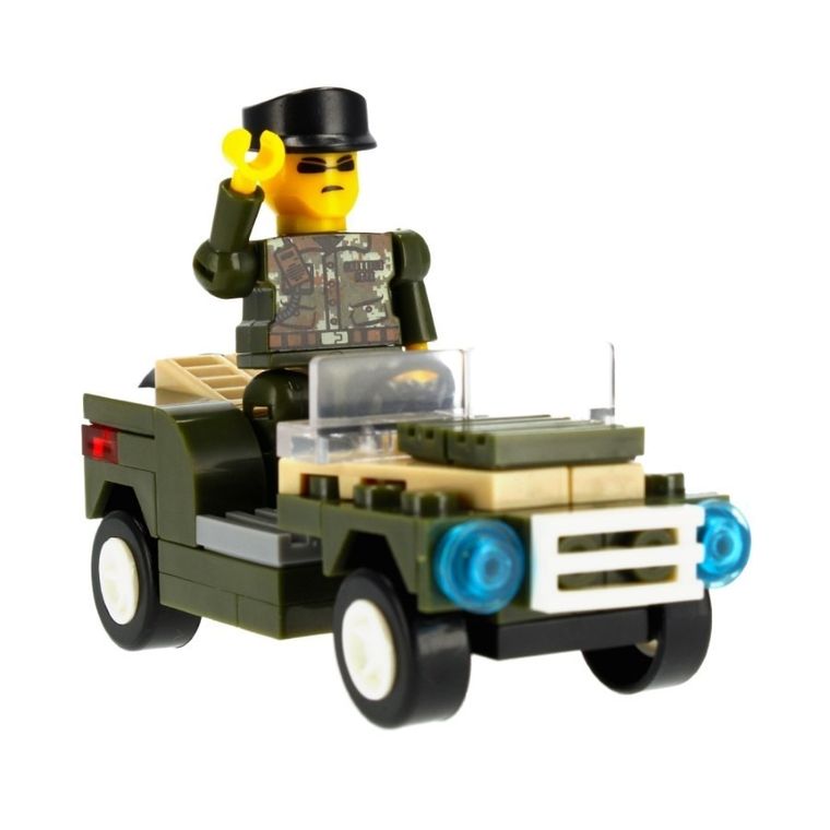 Alleblox, wojsko, klocki konstrukcyjne