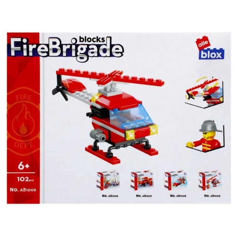 Alleblox, straż, klocki konstrukcyjne