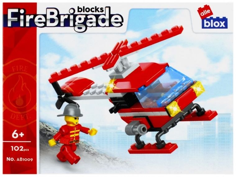 Alleblox, straż, klocki konstrukcyjne