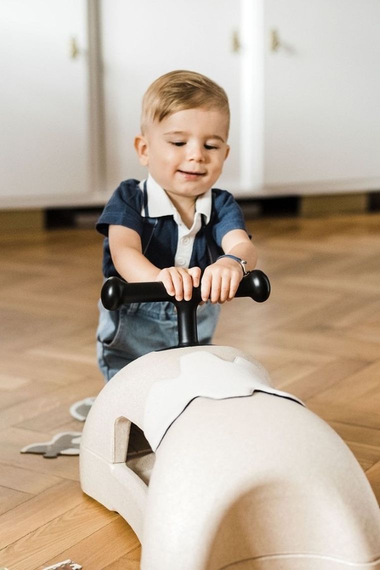 Scoot & Ride, My First, ewolucyjny jeździk pchacz, rose, 3w1