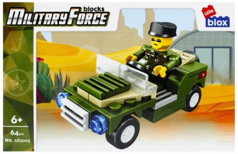 Alleblox, wojsko, klocki konstrukcyjne