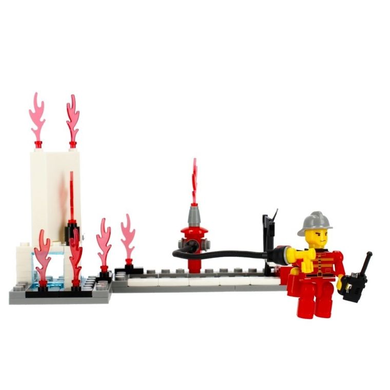 Alleblox, straż, klocki konstrukcyjne