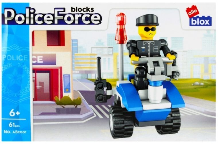 Alleblox, Policja, klocki konstrukcyjne