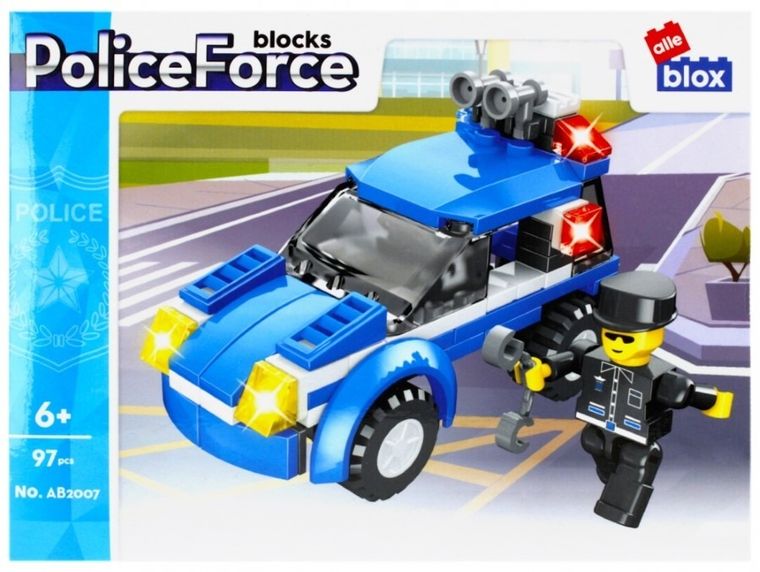 Alleblox, policja, klocki konstrukcyjne