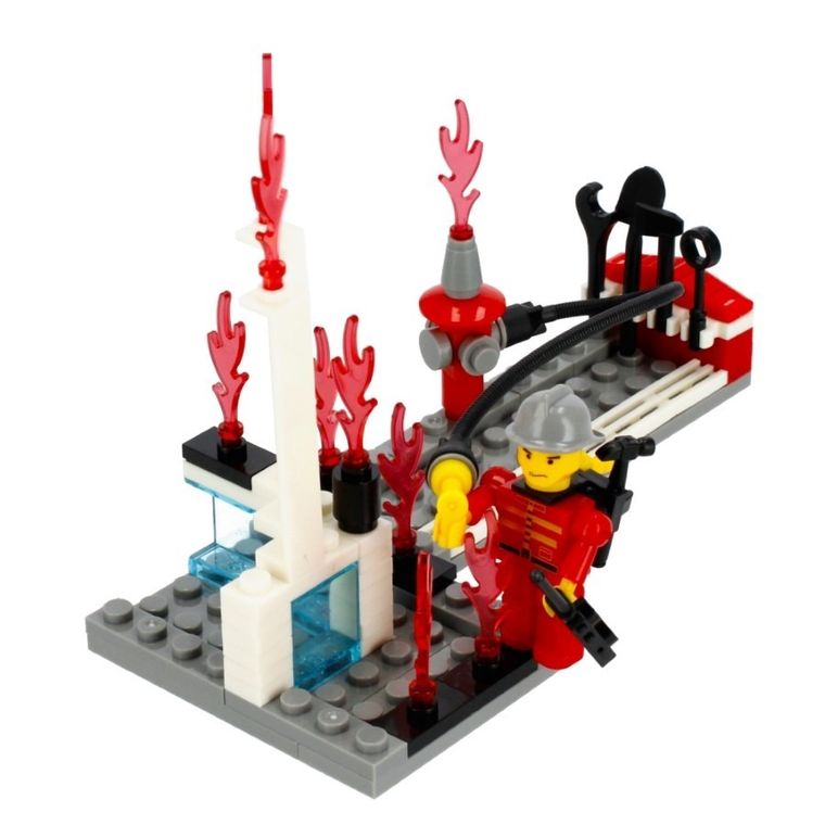 Alleblox, straż, klocki konstrukcyjne