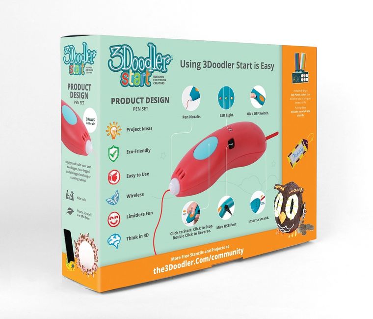 3Doodler, Zestaw projektanta, długopis 3D