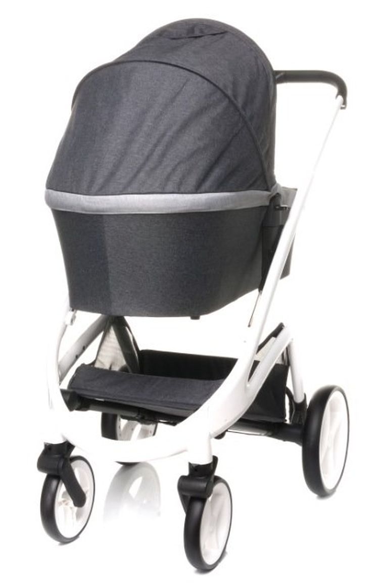 4Baby, Cosmo, wózek wielofunkcyjny 2w1, Dark Grey
