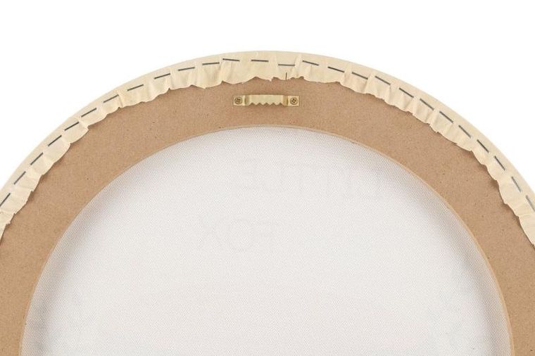 4living, okrągłe obrazki ze zwierzątkami do pokoju dziecięcego, 3 szt.