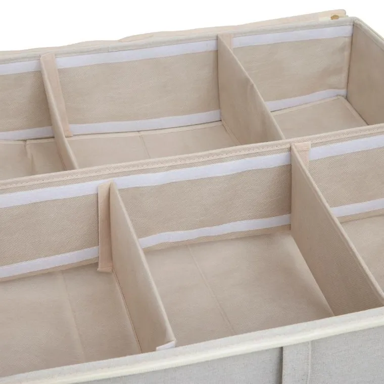 5five Simply Smart, Dressy+, pojemnik pod łóżko na kółkach, 66-60-22,2 cm