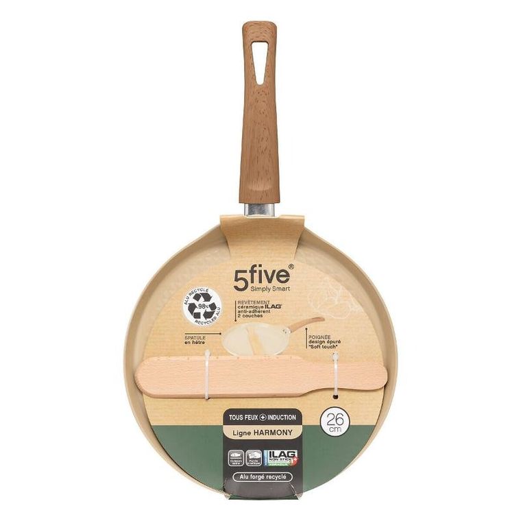 5five Simply Smart, Harmony, patelnia do naleśników z łopatką, 26,6 cm