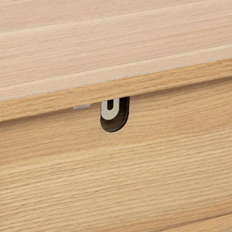 5five simply smart, konsola z dwoma szufladami, Tasso, 80.5-35-90 cm