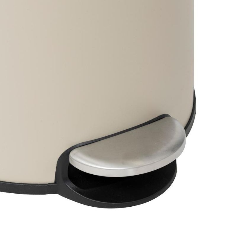 5five simply smart, kosz na śmieci modern, metalowy, 30 l