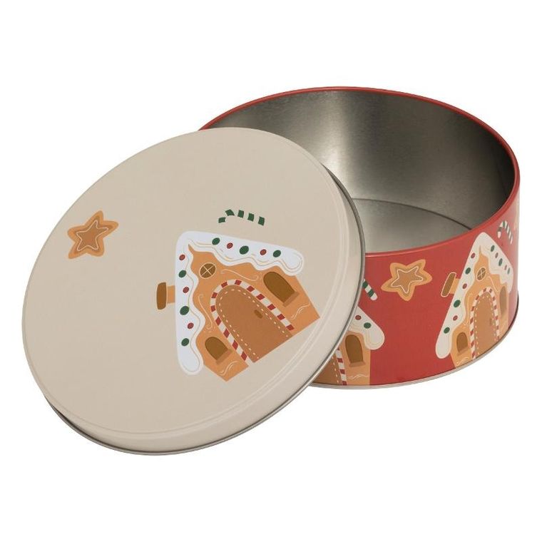 5five Simply Smart, okrągły pojemnik na ciastka, metal, 3 szt.