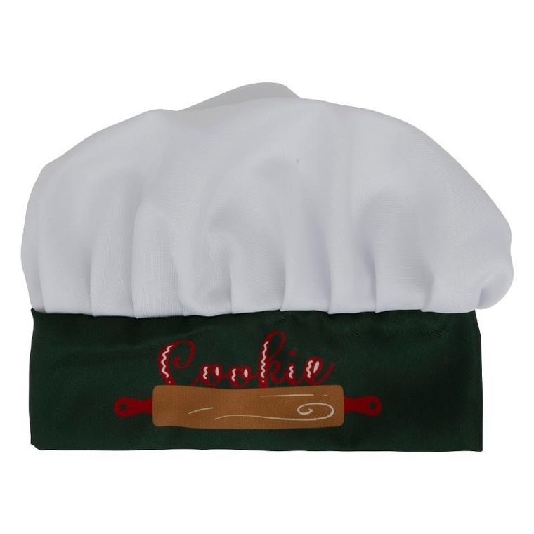 5five Simply Smart, świąteczny fartuszek dziecięcy z czapką i akcesoriami, 50-60 cm