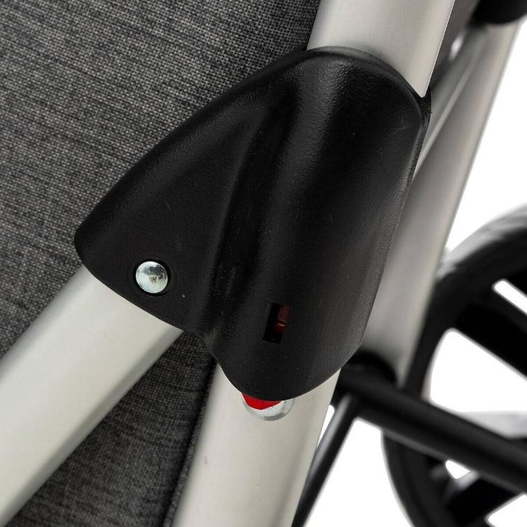 5five Simply Smart, wózek na zakupy, szary, 46l