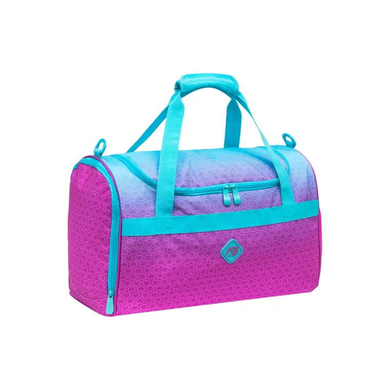Abag, torba sportowa, hexagon mint ombre
