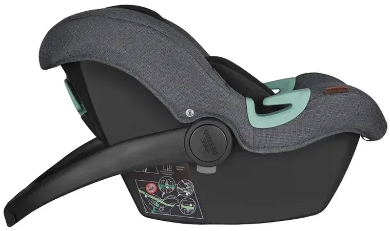 ABC Design, Tulip, fotelik samochodowych, asphalt, 40-85 cm