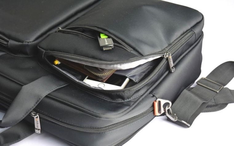 Addison, torba na laptopa, Preston 15, 304015, 15,6", czarny