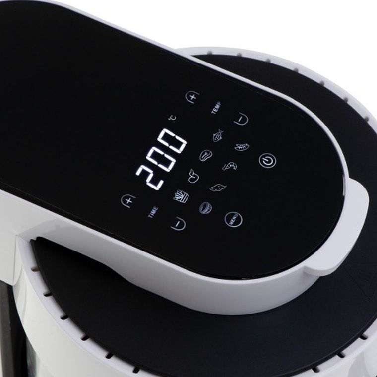 Adler, frytkownica beztłuszczowa ze szklaną misą, airfryer, 3l