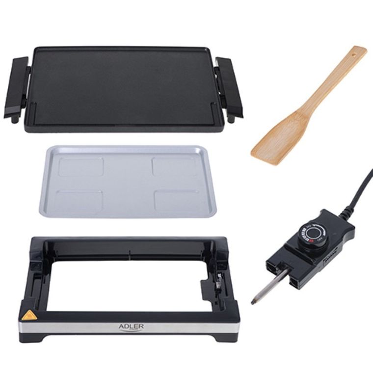 Adler, grill elektryczny, stołowy, 3000W