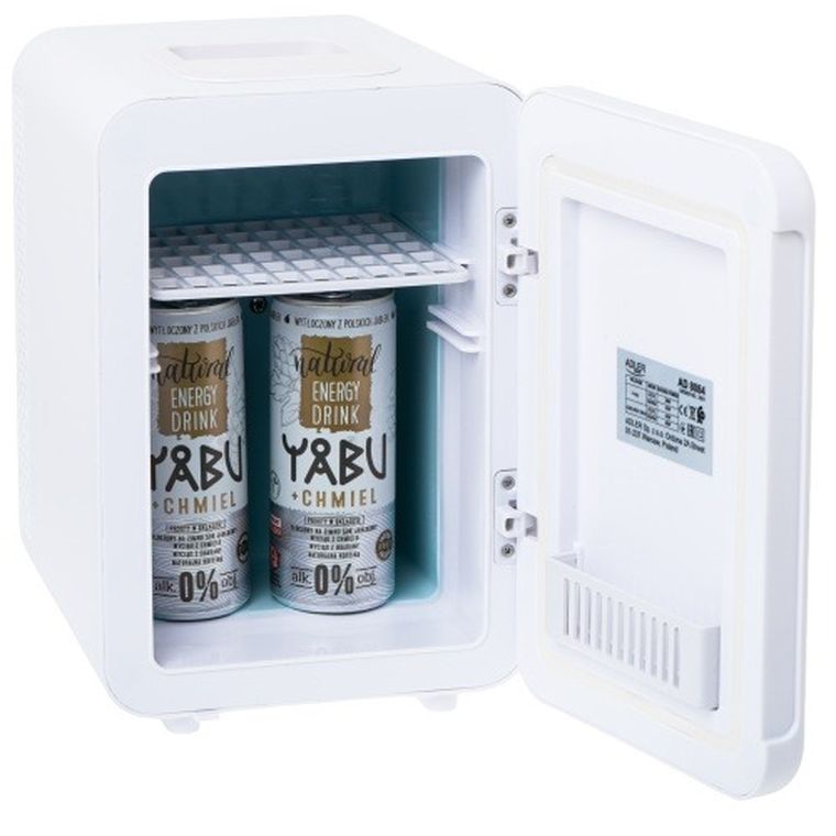 Adler, mini lodówka, 4l