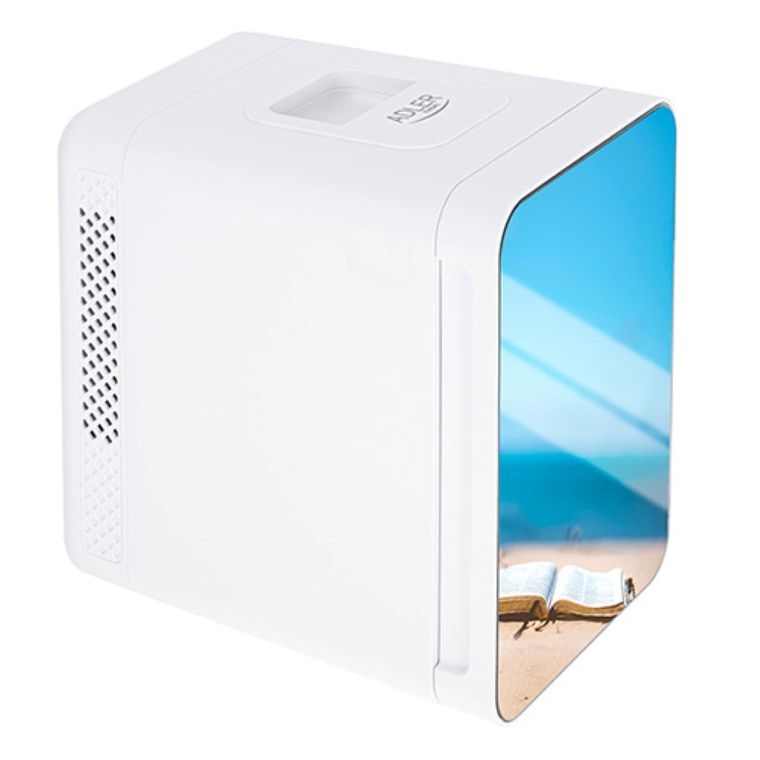 Adler, mini lodówka, z lustrem, 4l