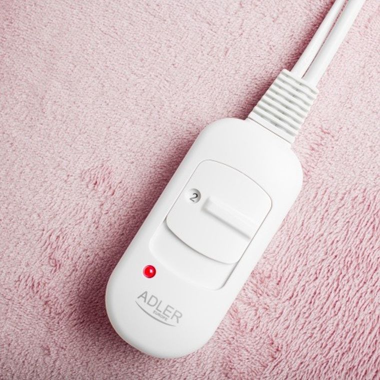 Adler, poduszka elektryczna, super miękka, 38-38 cm