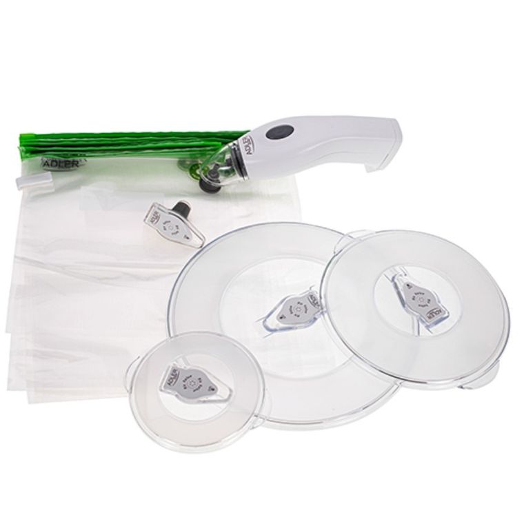 Adler, pompka próżniowa + zestaw do próżniowego pakowania