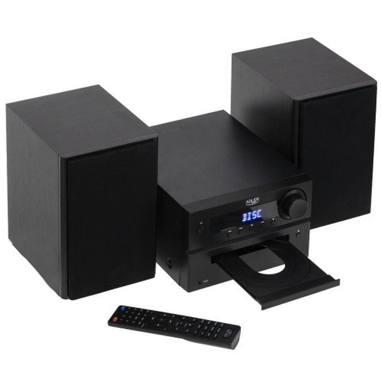 Adler, wieża HI-FI z bluetooth, CD, USB i radiem FM
