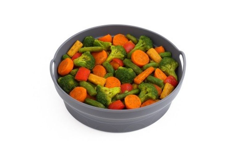 Adler, wkład do frytkownicy, silikonowy, okrągły, 20,3 cm