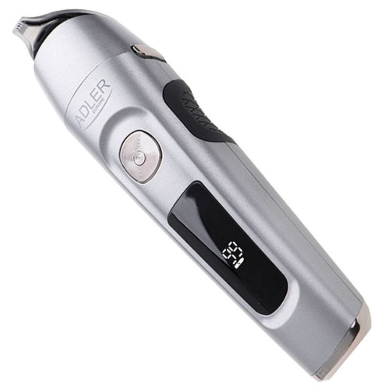 Adler, zestaw do pielęgnacji 6w1 z wyświetlaczem LCD i bazą ładującą