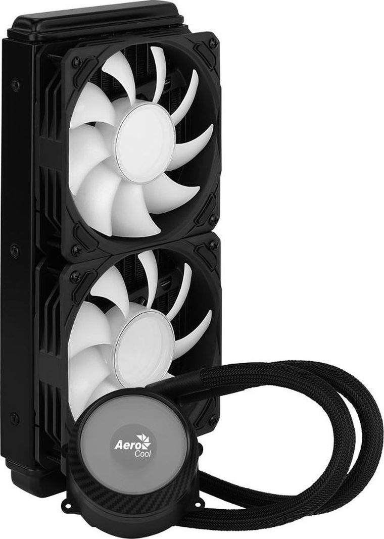 Aerocool, PGS Mirage L240, chłodzenie wodne, ARGB BK