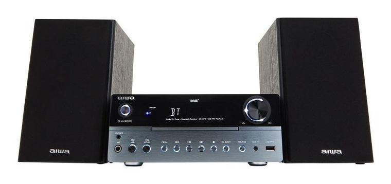 Aiwa, MSBTU-700DAB, wieża, 2-25W, czarna