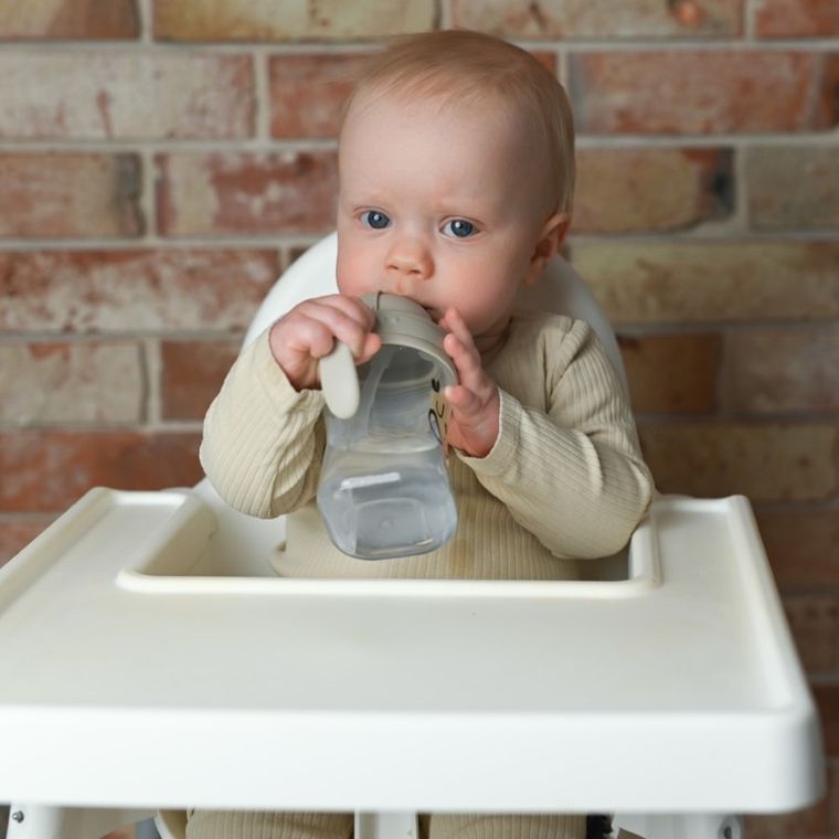 Akuku, bidon z chowaną słomką, sowa, 300 ml, A0204