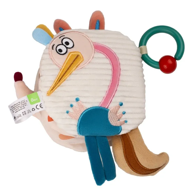 Akuku, Jeż, pluszowa książeczka sensoryczna