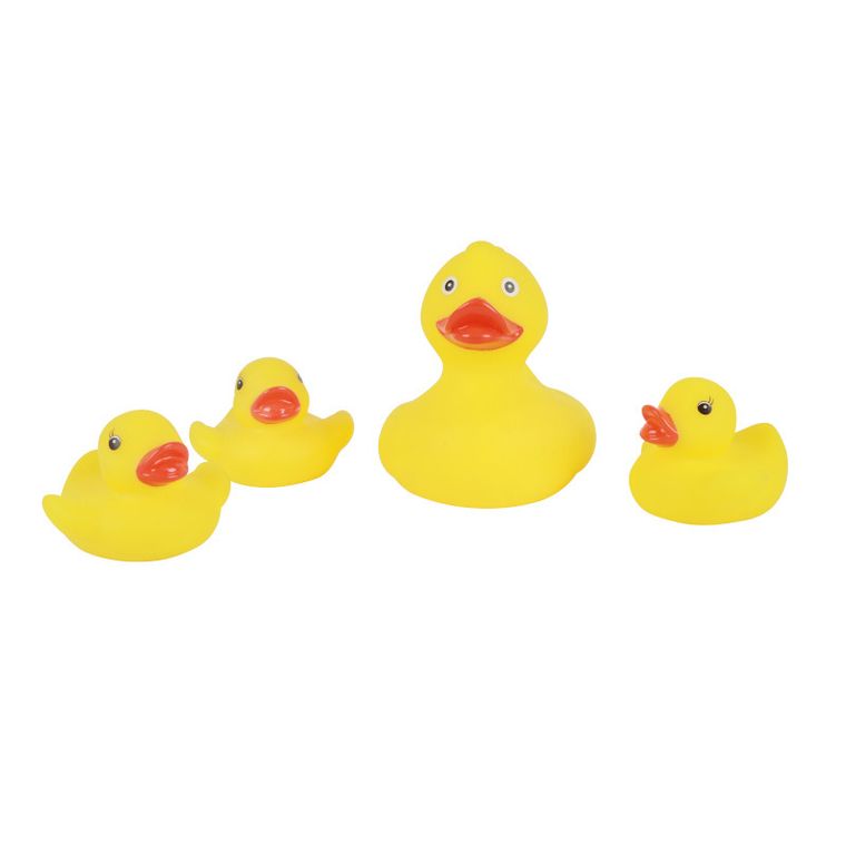Akuku, kaczki kąpielowe, 4 szt.