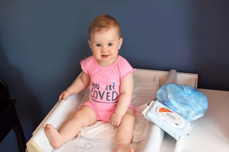 Akuku, pachnące woreczki na zużyte pieluszki, 100 szt.