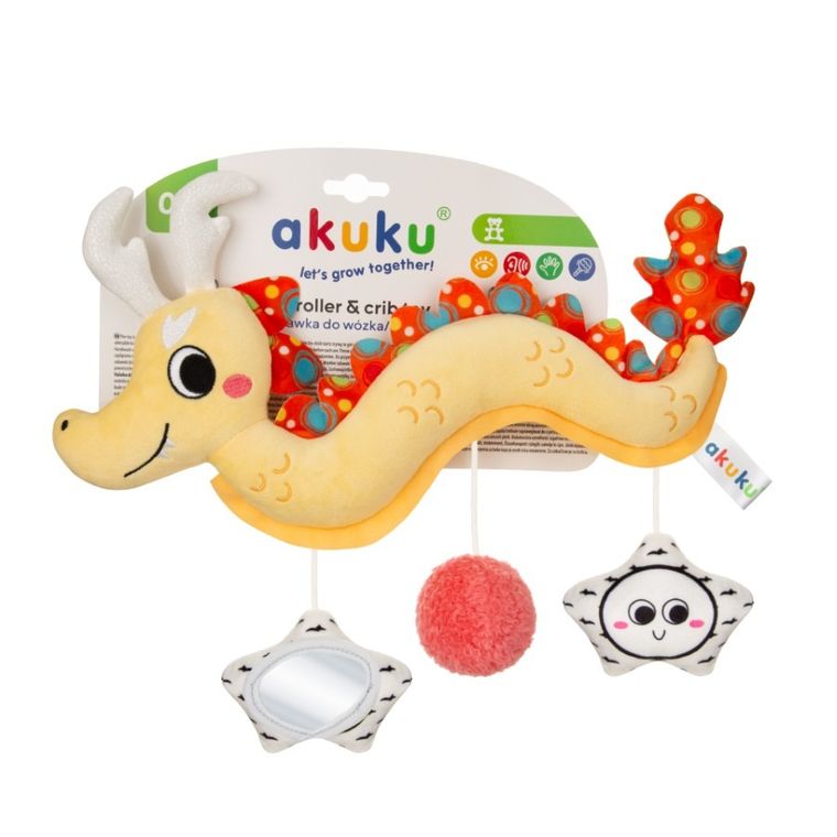 Akuku, zawieszka do łóżeczka, smok