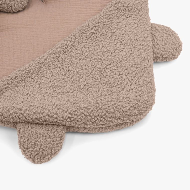 Albero Mio, Cotton Muślin & Boucle, otulacz do fotelika, karmel