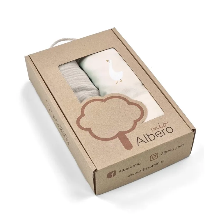 Albero Mio, Gąska Gaja, prześcieradło do gondoli, 2 szt.