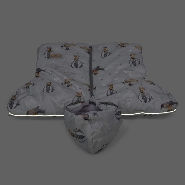 Albero Mio, Lot balonem, ponczo samochodowe