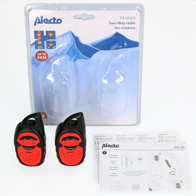 Alecto, walkie-talkie, zasięg 3 km