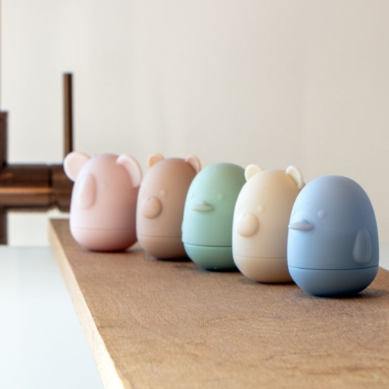 Alecto, zabawki do kąpieli z termometrem, 5 szt.