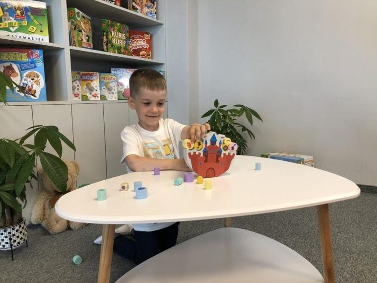 Alexander, Balance Zamek, gra zręcznościowa