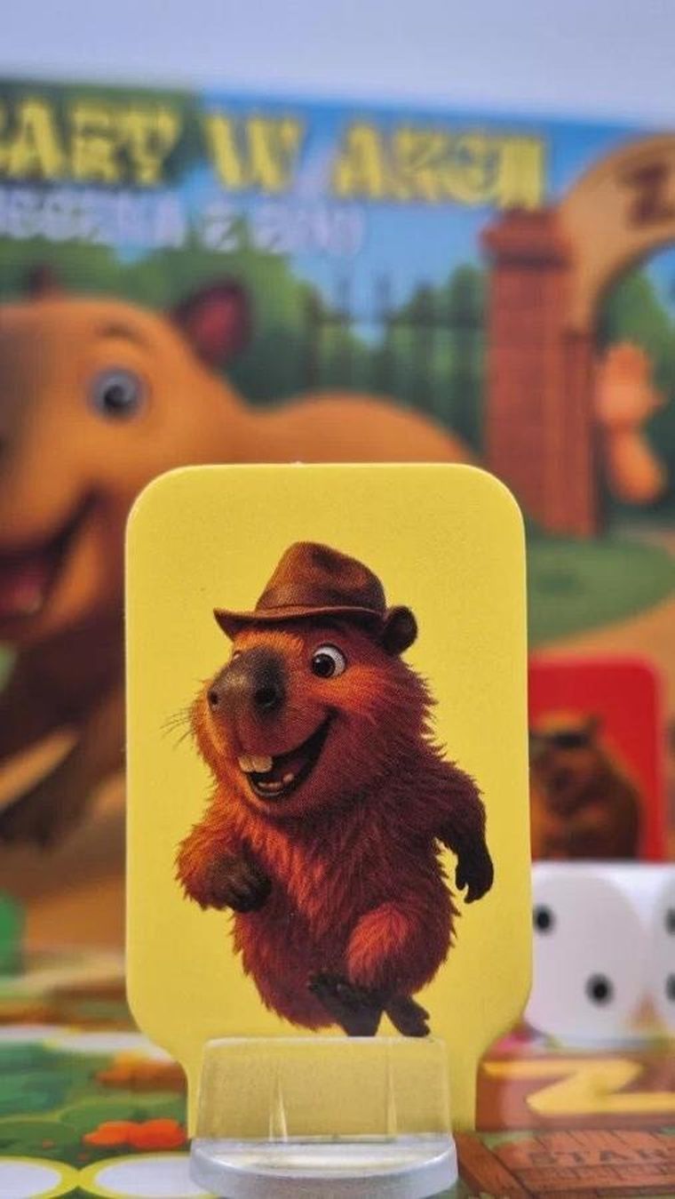 Alexander, Kapibary w akcji, Ucieczka z zoo, gra familijna