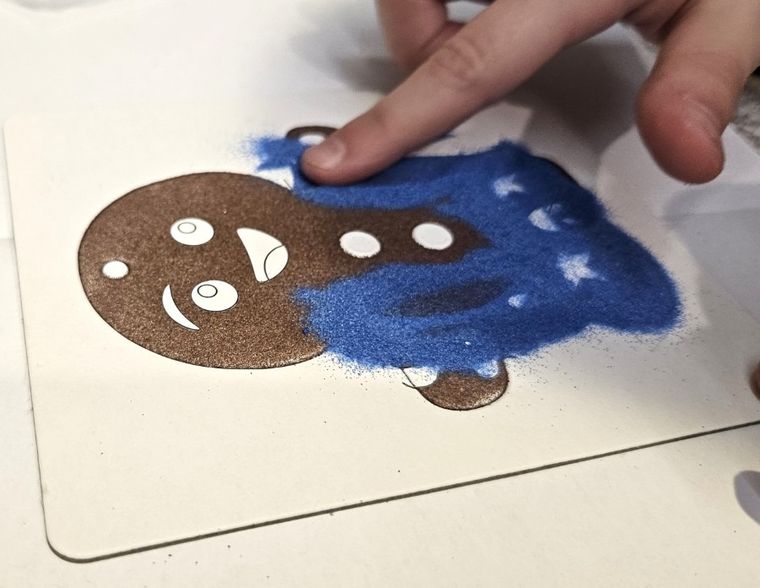 Alexander, Piaskowe Malowanki, Ozdoby na Choinkę: Ciastek, zestaw kreatywny